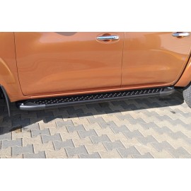 Marchepieds aluminium Artemis Noir Nissan NP300 2016-2022