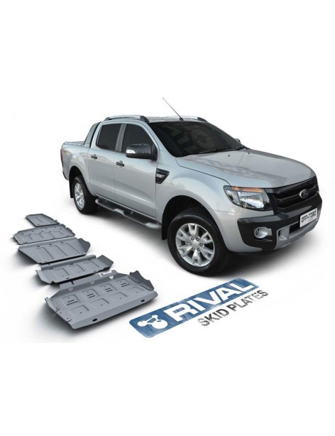 Blindage aluminium Rival Ford Ranger T6 2012-2015