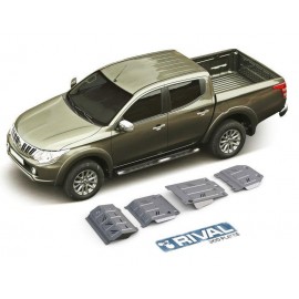 Blindages aluminium Rival Mitsubishi L200 à partir de 2015