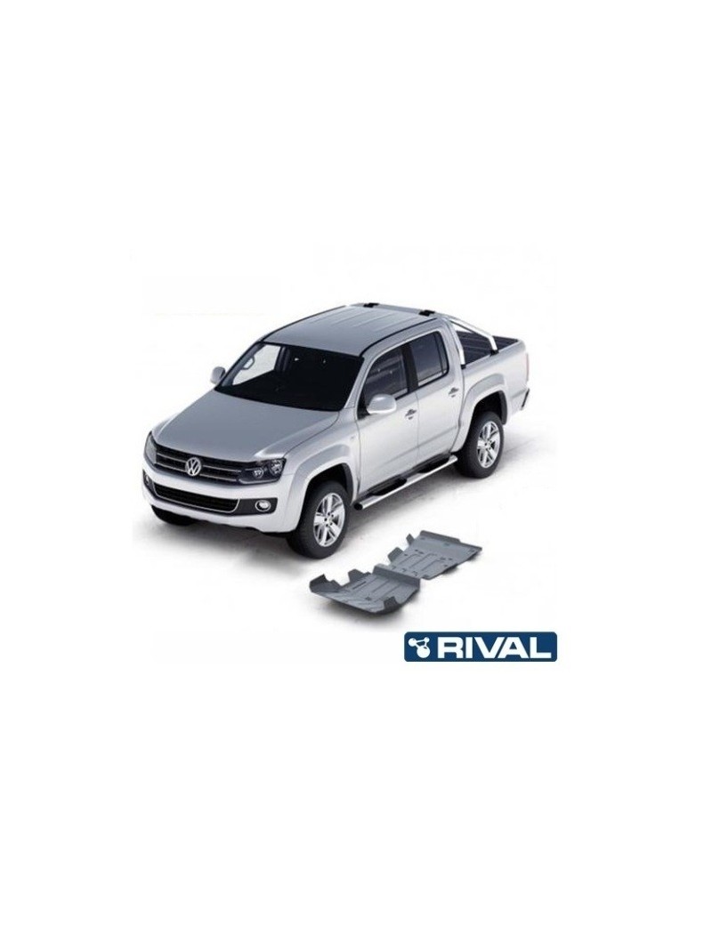 Blindages aluminium Rival Volkswagen Amarok 2.0L TDI 2010-2015