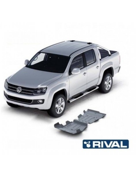 Blindages aluminium Rival Volkswagen Amarok 2.0L TDI 2010-2015