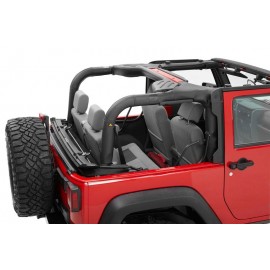 Bâche Bestop Supertop NX Black Twill Jeep Wrangler JK 2 portes