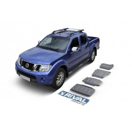 Blindages aluminium Rival Nissan Navara D40 2005-2015