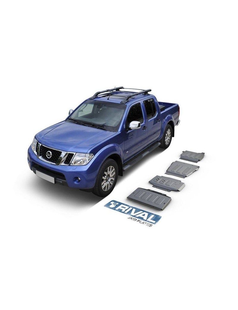 Blindages aluminium Rival Nissan Navara D40 2005-2015