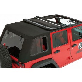 Bâche Trektop Hybrid 2.0 Black Twill Jeep Wrangler Unlimited