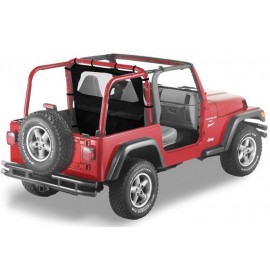 Windjammer Bestop Noir sergé Jeep Wrangler TJ