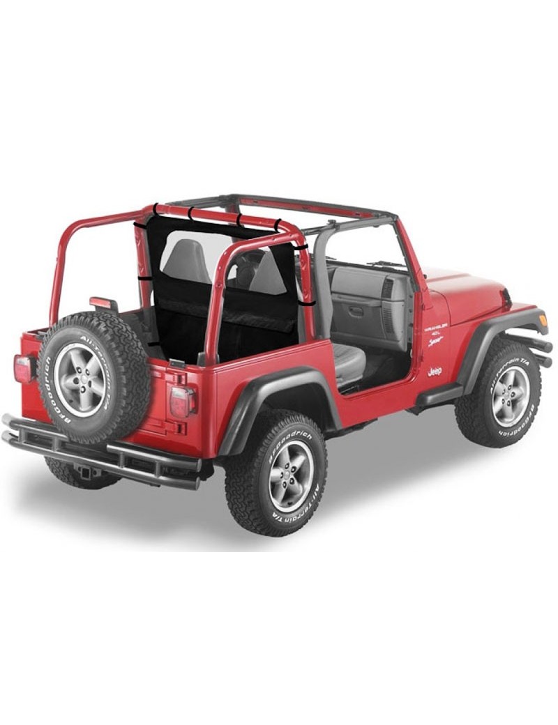 Windjammer Bestop Noir sergé Jeep Wrangler TJ