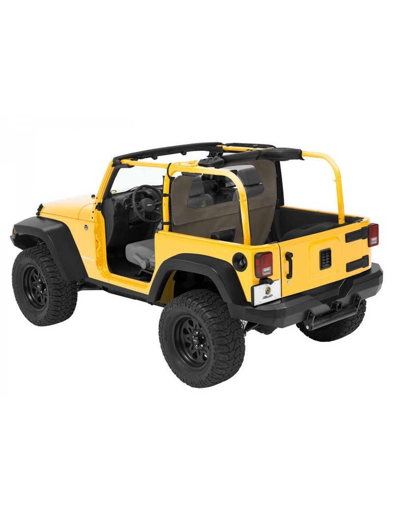 Rideau de séparation Windjammer Bestop Kaki Jeep Wrangler JK