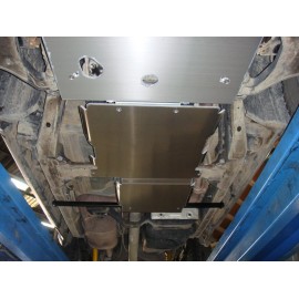 Blindage aluminium N44 boîtes vitesses transfert Nissan Navara D40