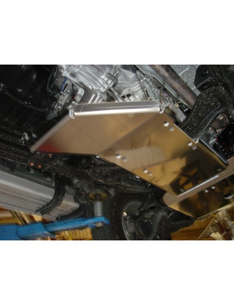 Blindage aluminium N4 boites vitesses transfert Mitsubishi L200 2006-2015 BM