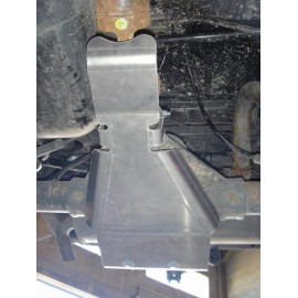 Blindage nez de pont arrière aluminium N4 Jeep Wrangler JK