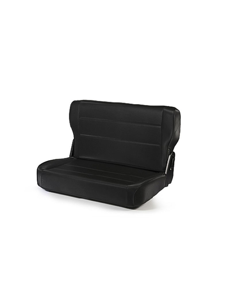 Banquette arrière rabattable noire Jeep Wrangler YJ