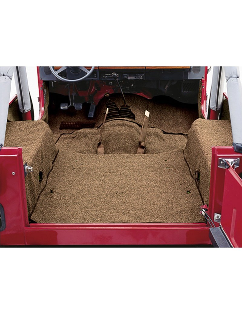 Kit moquette intérieur Marron Rugged Ridge Jeep Wrangler YJ