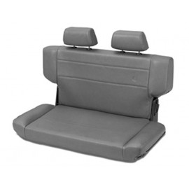 Banquette arrière rabattable Bestop TrailMax II grise Jeep Wrangler YJ