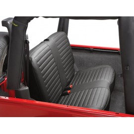 Housse banquette arrière Bestop Noir Sergé Jeep Wrangler TJ