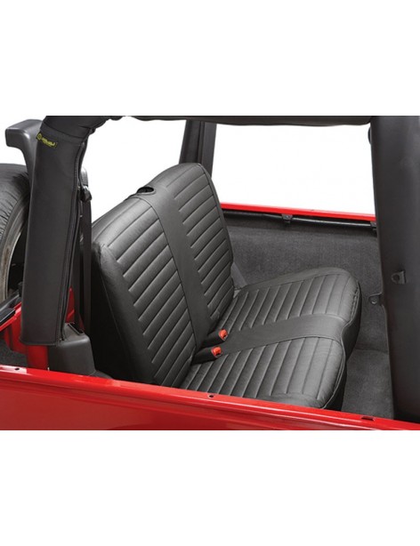 Housse banquette arrière Bestop Noir Sergé Jeep Wrangler TJ