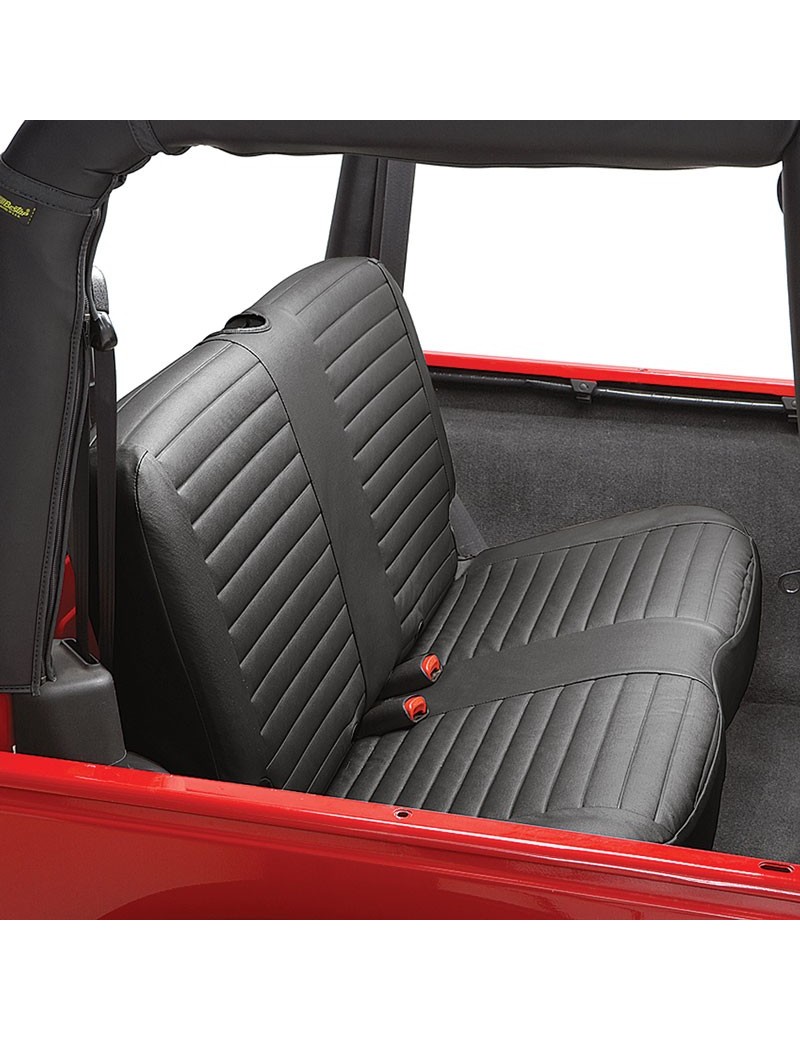 Housse banquette arrière Bestop Black Diamond Jeep Wrangler TJ 2003-2006