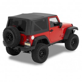 Bâche Bestop Supertop NX Black Diamond Jeep Wrangler JK 2 portes