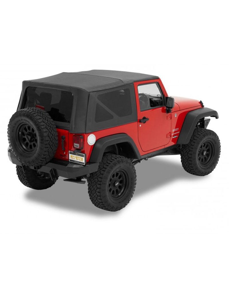 Bâche Bestop Supertop NX Black Diamond Jeep Wrangler JK 2 portes