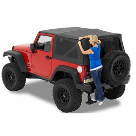 Bâche Bestop Supertop NX Black Diamond Jeep Wrangler JK 2 portes