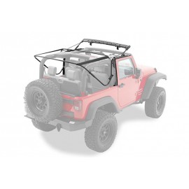 Bâche Bestop Supertop NX Black Diamond Jeep Wrangler JK 2 portes