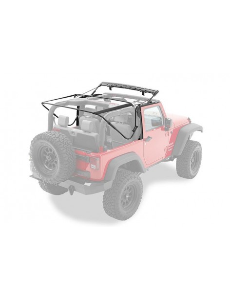 Bâche Bestop Supertop NX Black Diamond Jeep Wrangler JK 2 portes