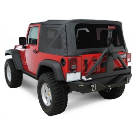 Pare-chocs arrière + Support Roue de secours XRC Smittybilt Jeep Wrangler JK