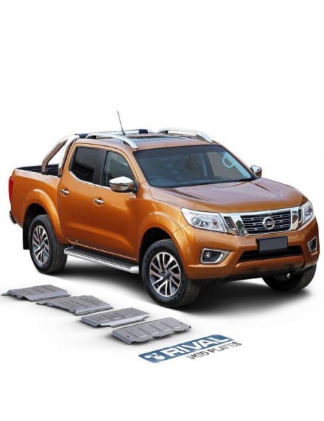 Blindages aluminium Rival Nissan NP300 2016-2022