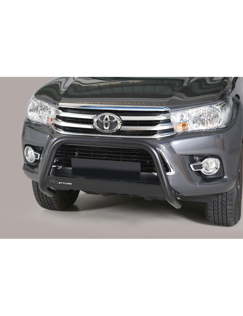 Pare-buffle Medium Bar Noir Toyota Hilux 2016-2020