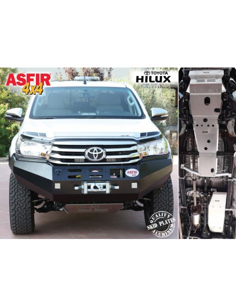 Blindage avant Asfir Toyota Hilux Revo 2016-2023