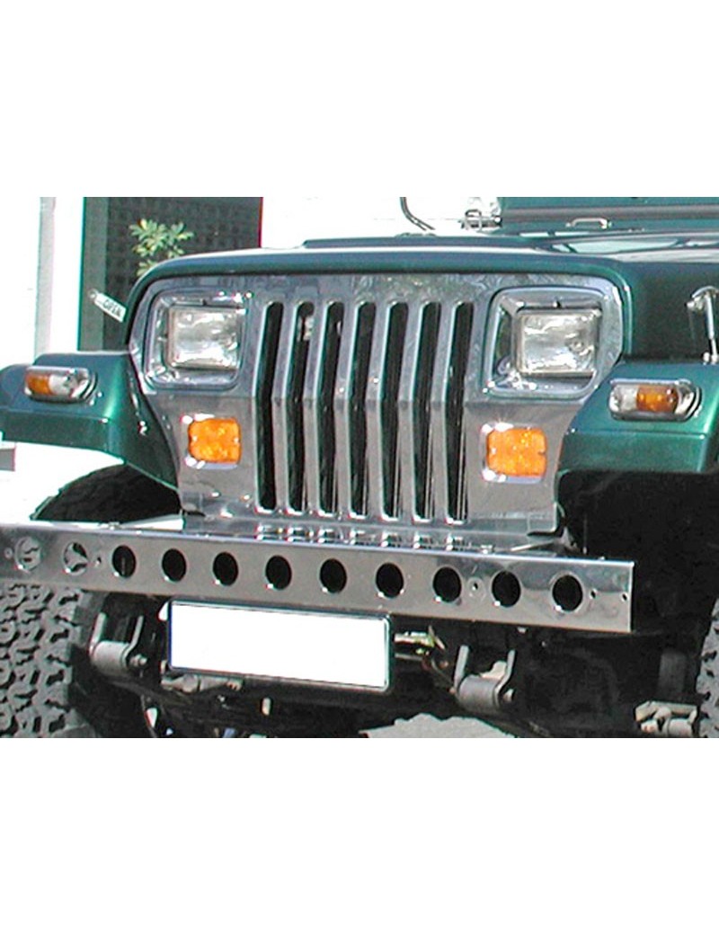 Enjoliveur de calandre chrome Jeep Wrangler YJ