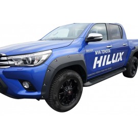 Extensions d'ailes larges Toyota Hilux Double-Cabine 2016-2019