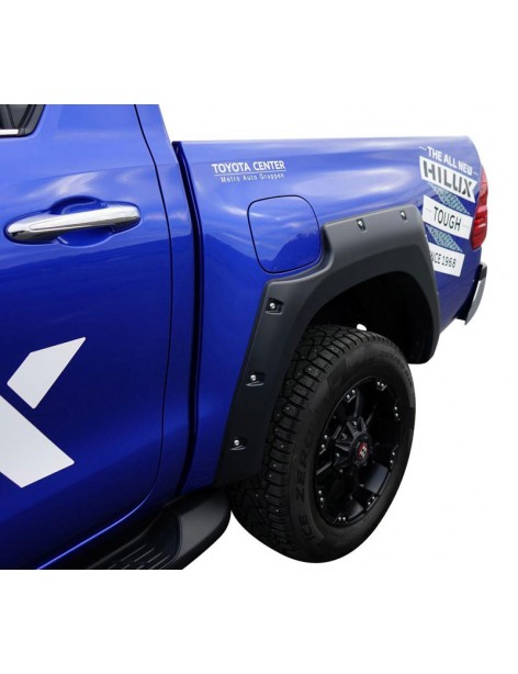 Extensions d'ailes larges Toyota Hilux Double-Cabine 2016-2019