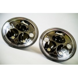 Optiques feux LED Black Chrome Vortex 7" Vision X