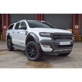 Extensions d'ailes larges peintes Ford Ranger 2016-2018