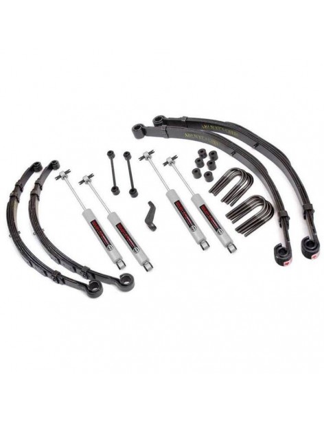 Kit suspension Rough Country +10 cm Jeep CJ5-CJ7