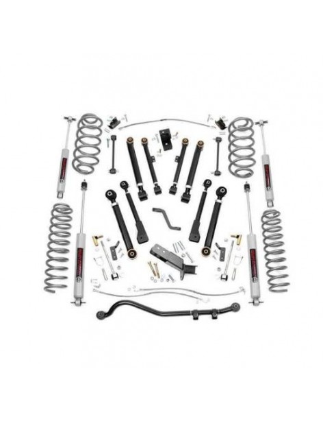 Kit suspension Rough Country X-Series +4" Jeep Wrangler TJ