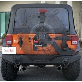 Support roue de secours XHD Rugged Ridge Jeep Wrangler JK