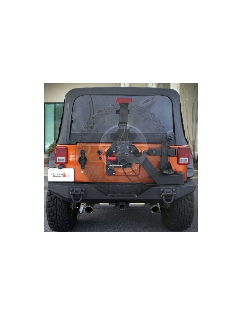 Support roue de secours XHD Rugged Ridge Jeep Wrangler JK