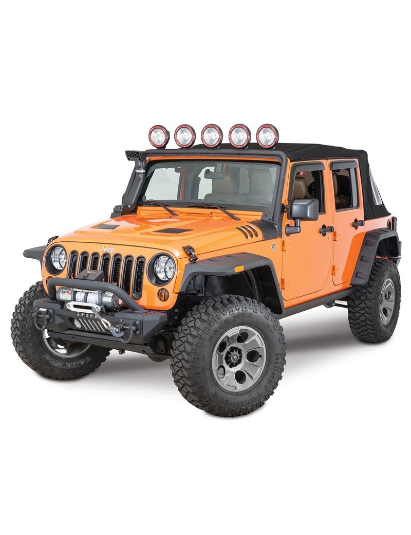 Extensions d'ailes plates Hurricane Ruuged Ridge Jeep Wrangler JK