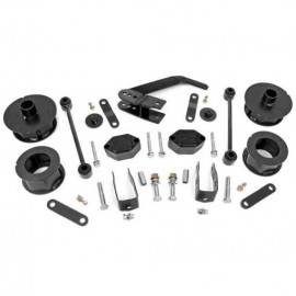 Kit câles de ressorts Rough Country + 6 cm Jeep Wrangler JK 2007-2017