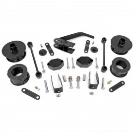 Kit câles de ressorts Rough Country + 6 cm Jeep Wrangler JK 2007-2017