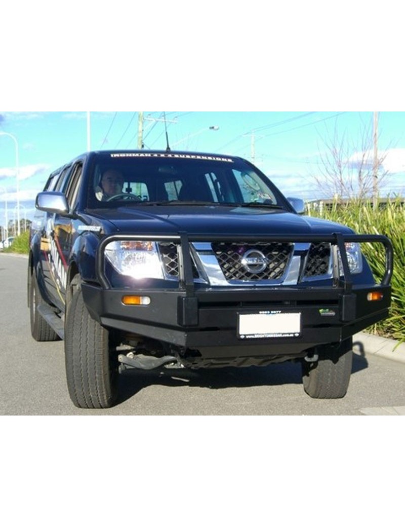 Pare-chocs avant Black Commercial Ironman Nissan Navara D40