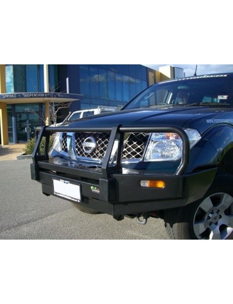 Pare-chocs avant Black Commercial Ironman Nissan Navara D40