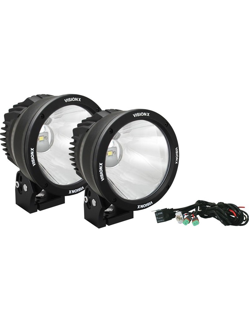 Kit phares LED Cannon 6.7" Vision X