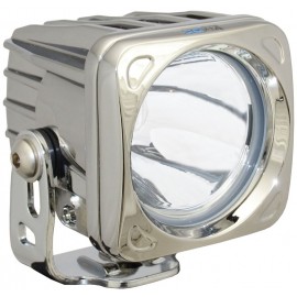 Phare LED Optimus Square Chrome 10 watts Vision X