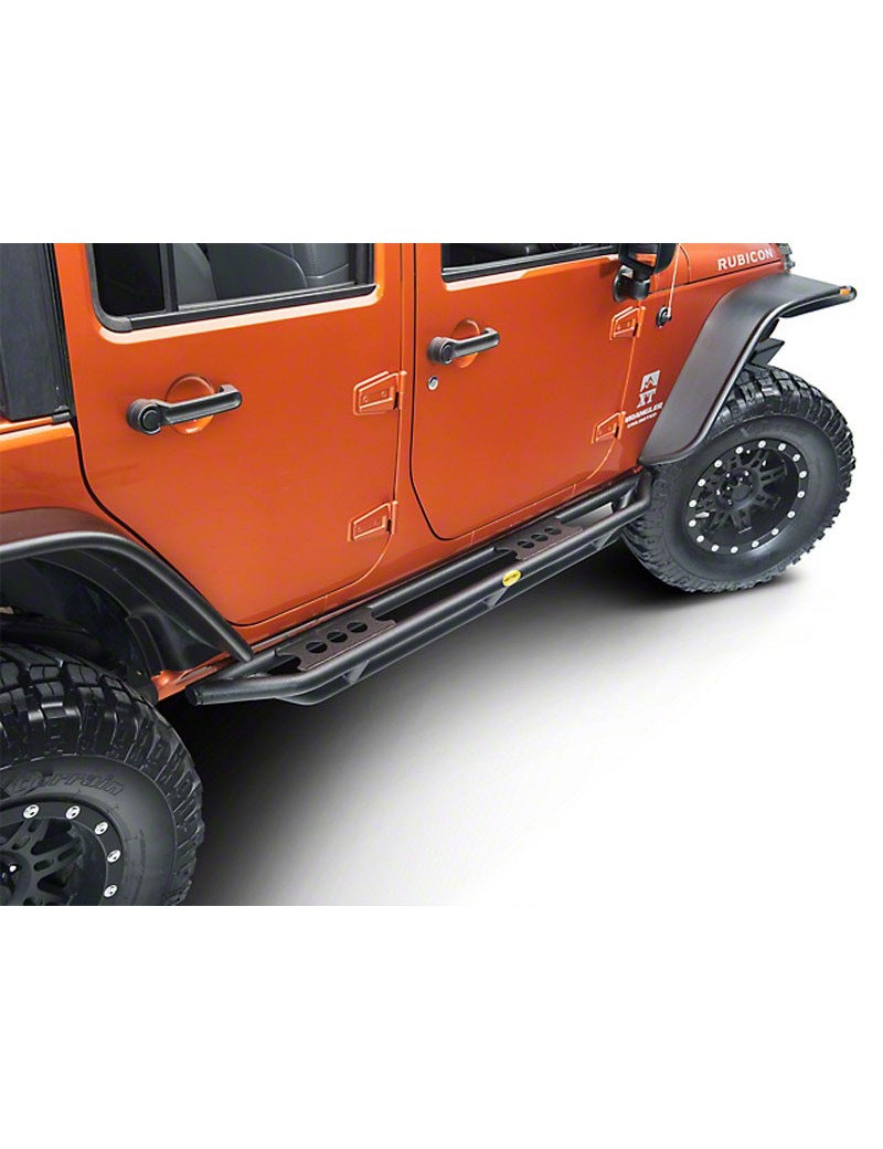Protections latérles SCR Smittybilt Jeep Wrangler JK 4 portes