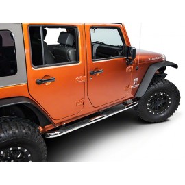 Marchepieds tubes Rugged Ridge Jeep Wrangler JK