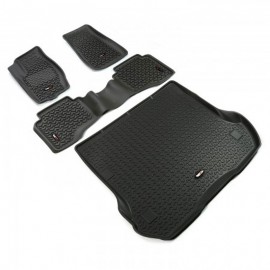 Kit tapis 4 pièces Rugged...