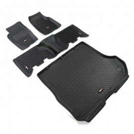 Kit tapis 4 pièces Rugged...